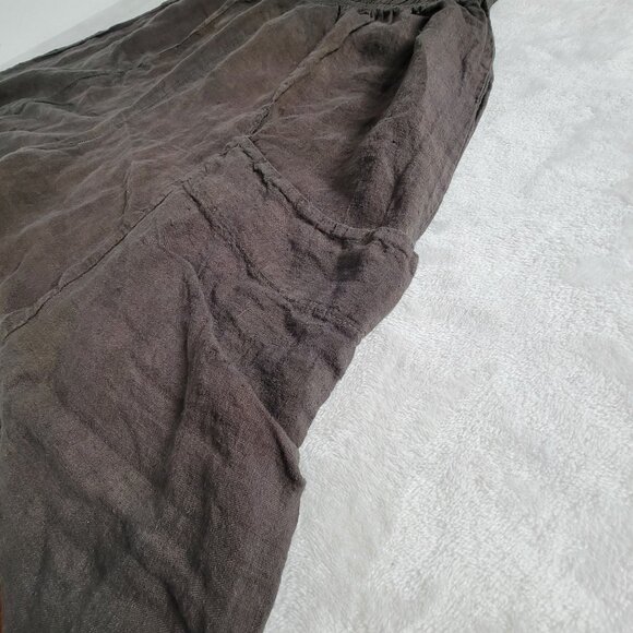 Blue Fish Womens 3159 Hand dyed Klee Pants Umber Coal Size 1 Art to Wear New - Picture 15 of 15